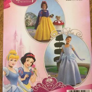 DISNEY Simplicity Sewing Pattern Princess 2817